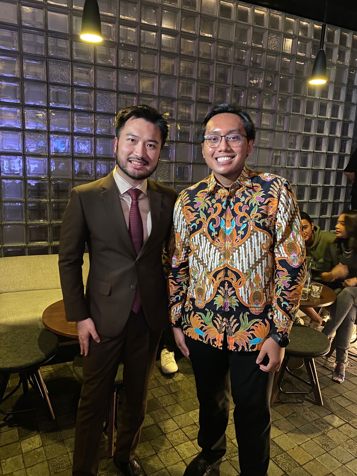 With Rudy Salim