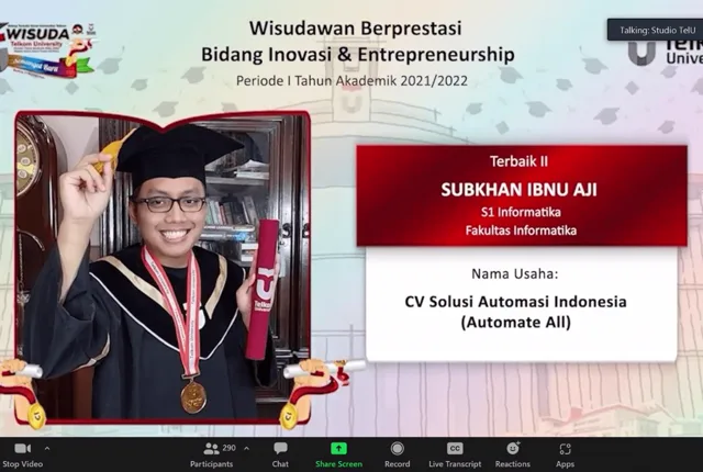 Telkom Graduation Award